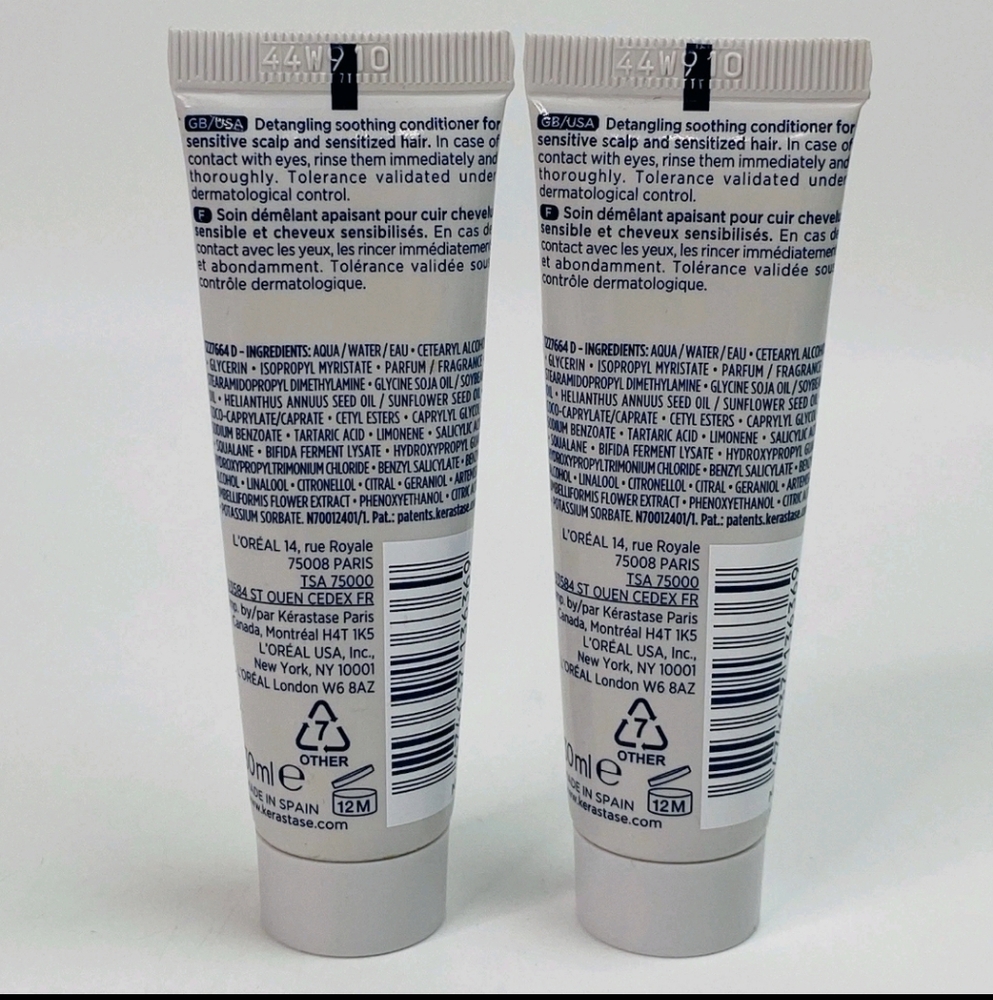 New 2pcs Kerastase Symbiose Fondant Apaisant Essentiel Travel Size 1oz/30ml - Picture 4 of 6